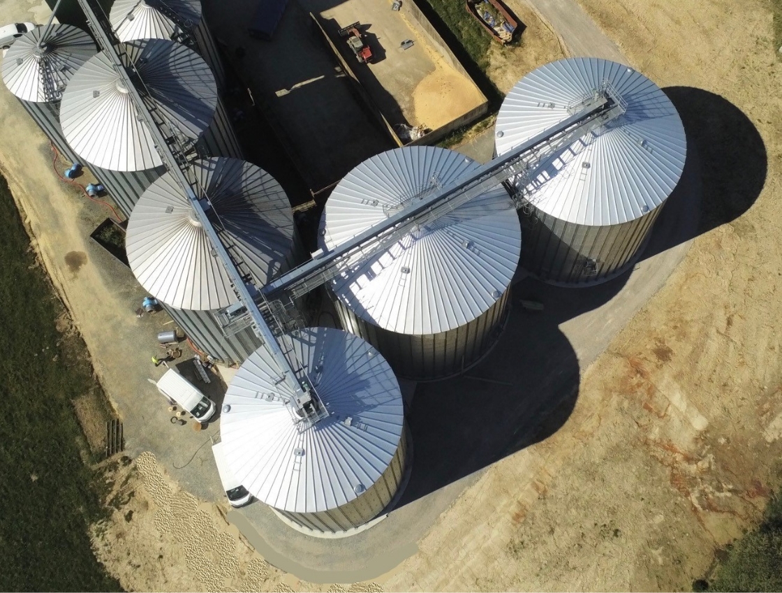 Image chantier extension de silos